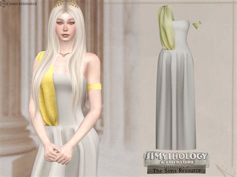 The Sims Resource Simythology Rhea Dress