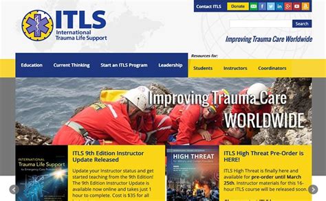 International Trauma Life Support ITLS Program Aims To Improve Trauma