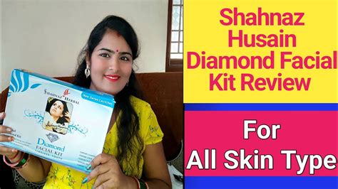 Shahnaz Husain Diamond Facial Kit Review Pigmentation Control Facial