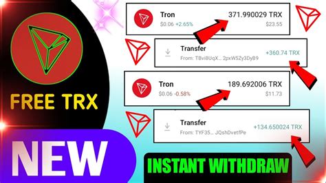 Claim Free 10 000 TRX Tron On Trust Wallet How To Earn Free TRX