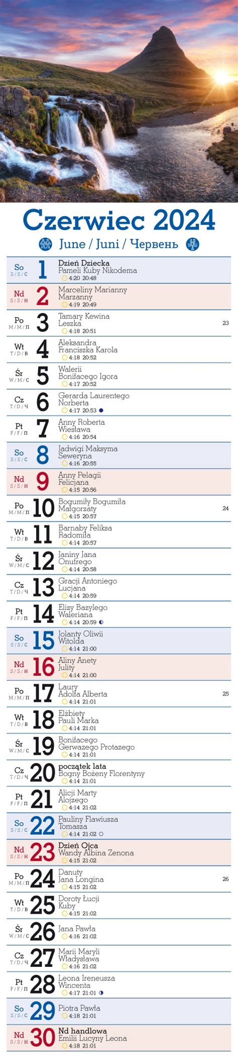 Kalendarz Miesi Czny Do Notatek Z Magnesem Sklepy