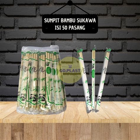 Jual Sumpit Bambu Panda Tusuk Gigi Psg Sumpit Steril Pasang