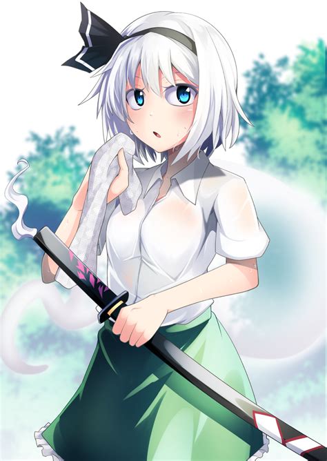 Anime Fandoms Youmu Konpaku Touhou Project Ashiroku