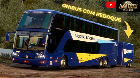 Busscar Panoramico Dd Motor Scania K Ib Reboque