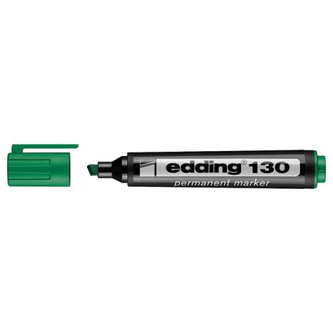 Marcador Edding 130 Permanent Verde Fuller Soluciones