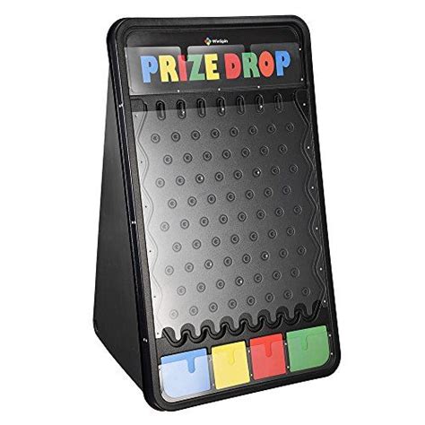 Winspin 41 X25 Prize Drop Plinko Board Foldable Stand Disk Drop Board Game With 12 Playing