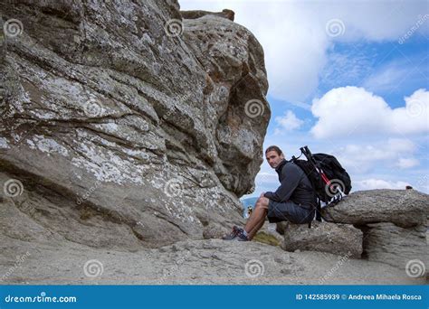 The Beautiful Sphinx A Geomorphologic Rocky Structures In Bucegi