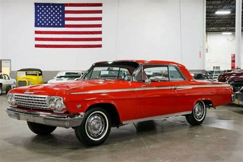 1962 Chevrolet Impala Ss 3146 Miles Red 409 V8 4 Speed Automatic For