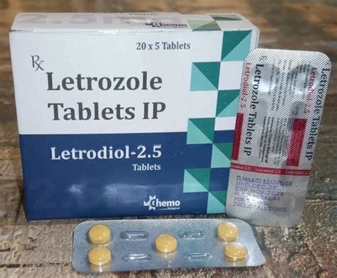 Letrozol 2 5mg Tablet For Clinical Packaging Type Strip At Rs 2928