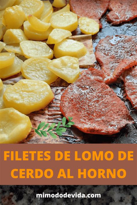 Filetes De Cerdo Al Horno Sin Aceite MI MODO DE VIDA