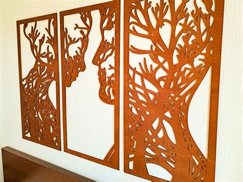 TREE OF LIFE Wooden Wall Art Decor Couplehome Decor Bedroom - Etsy