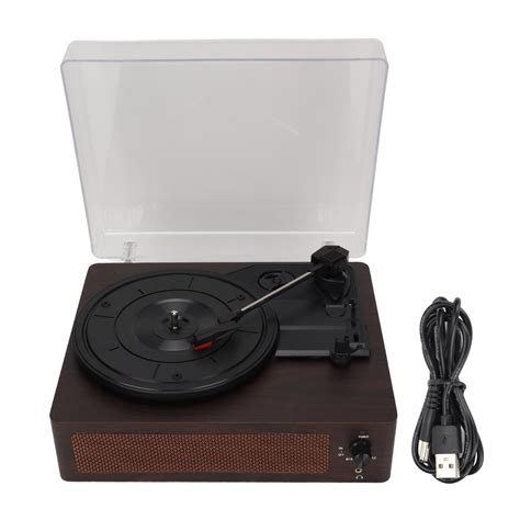 Voksun Platine Vinyle Tourne Disque Vintage Bluetooth Vinyles Lp