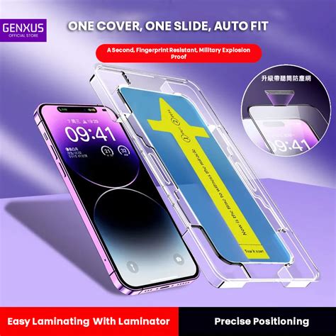 Jual Genxus Tempered Glass Superfit Bening Iphone X Xs Xr Xs Max