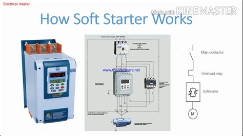 Single Phase Motor Soft Starter Circuit Diagram Phase Induct