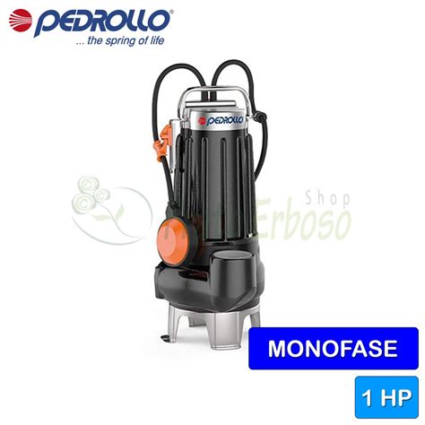 VXCm 10 45 Elettropompa Per Acque Luride VORTEX Monofase Pedrollo