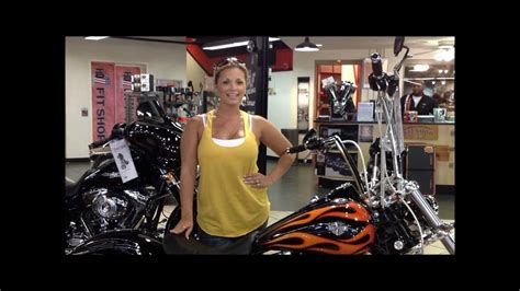 Amanda S Hott BAD ASS High Roller 2012 Custom Harley Davidson Dyna Wide Glide FXDWG YouTube