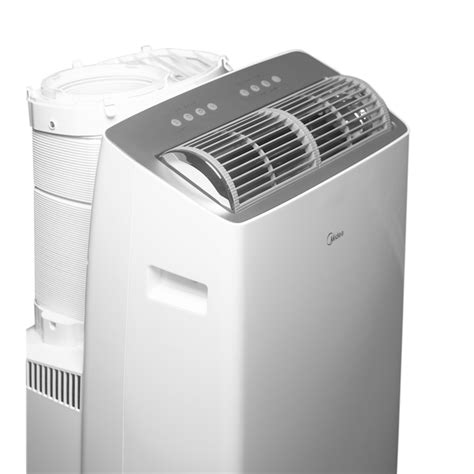 Climatiseur portatif blanc gris à onduleur Midea 115 V SACC 12 000 BTU