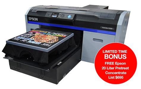 Epson SureColor F2100 DTG Printer Equipment Zone