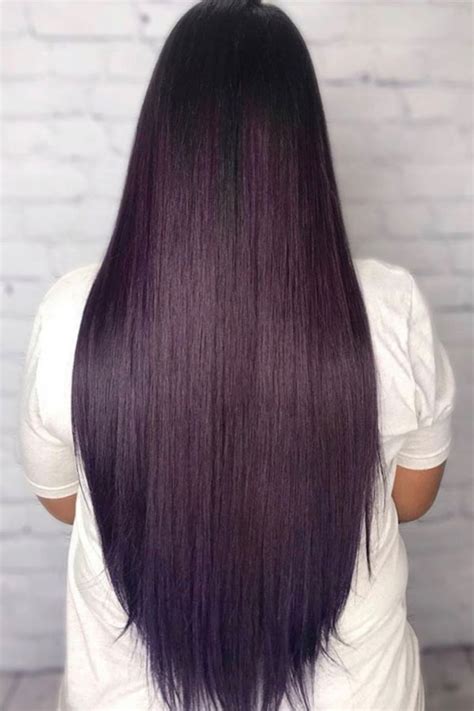 Plum Hair Fab Mood Wedding Color Haircuts Hairstyles Nails