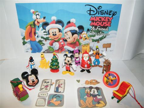 Disney Mickey Mouse Clubhouse Christmas Holiday Deluxe Party Favors Goody Bag Fillers Set of 14 ...