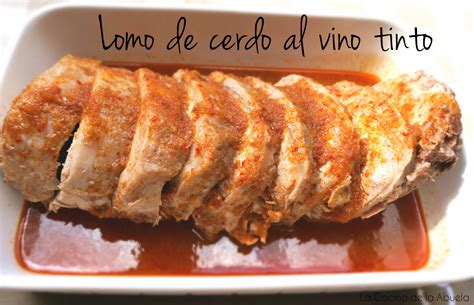 Lomo De Cerdo Al Vino Tinto