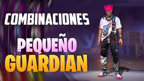 Combinaciones Con Set Peque O Guardi N Skin De Supermercado Free Fire