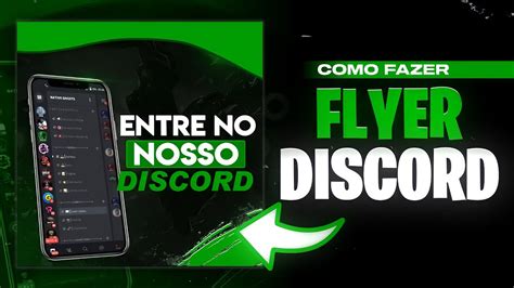 Como Fazer Flyer De Discord Pelo Celular Ps Touch Android Youtube