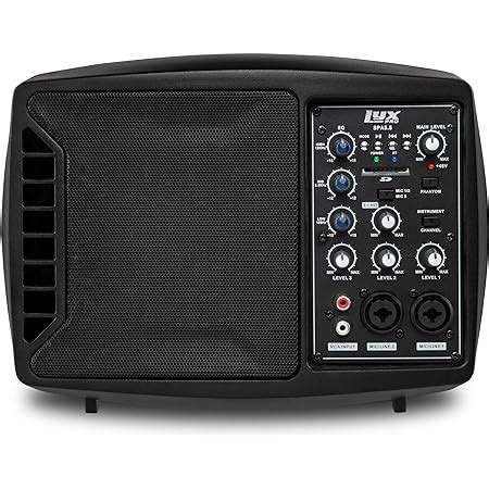 Amazon Lyxpro Spa Compact Portable Pa System Watt Rms