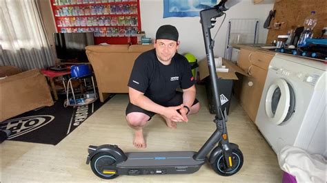 Segway Ninebot MAX G30D e Scooter mit Straßenzulassung unboxing und