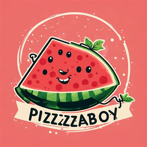 Pizzaboy Delivers Watermelon Slice Instead Pizza In Pizzabox By Katja H