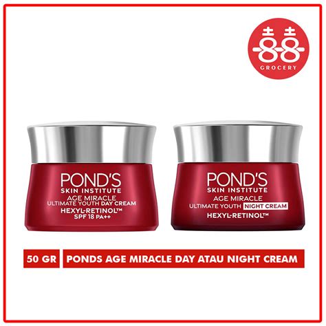 Jual 50 GR POND S AGE MIRACLE Hexyl Retinol Niacinamide Day Cream