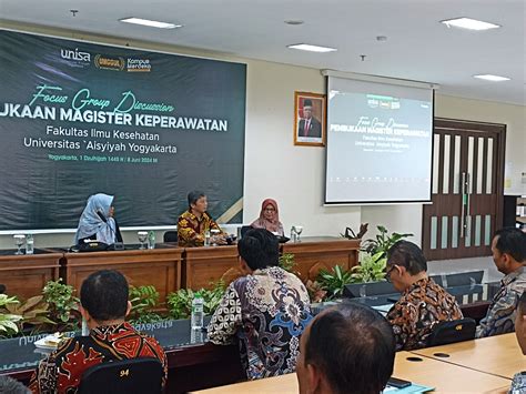 Focus Group Discussion Pembukaan Magister Keperawatan UNISA Yogyakarta