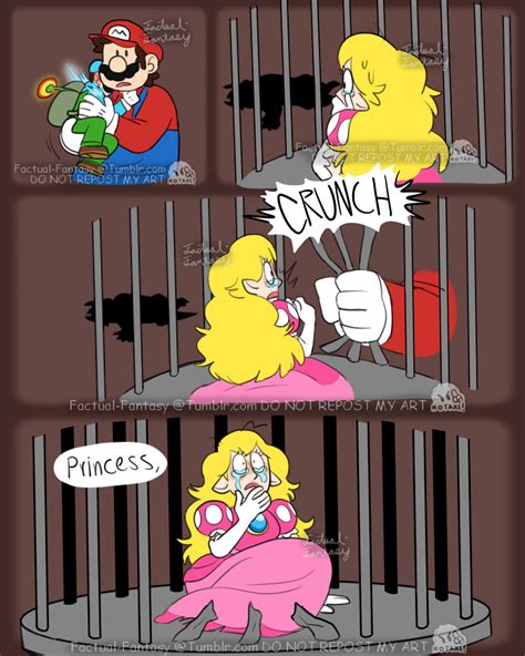 Just Hug It Out Has Peach Ever Seen Mario Like That During Those