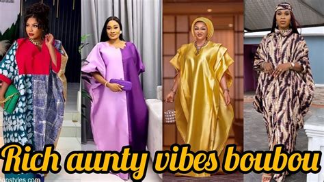 Boubou Dress Rich Aunty Vibes Gown African Dress Rich Aunty Bubu