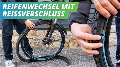 Retyre Fahrradreifen Mit Reissverschluss Elektrofahrrad De Youtube