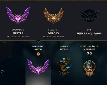 Conta Mestre League Of Legends Contas GGMAX