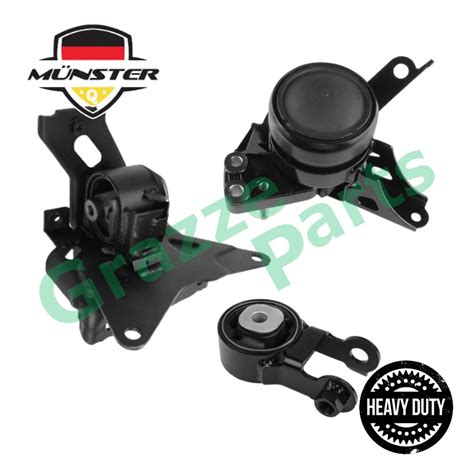 M Nster Heavy Duty Toy Engine Mounting Set Toyota Vios Ncp Auto