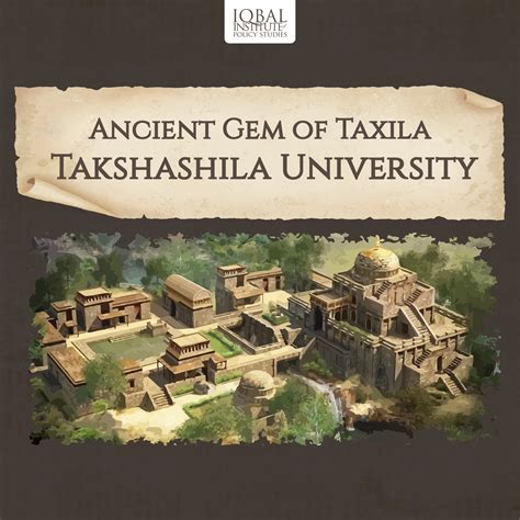 Ancient Gem Of Taxila Takshashila University Infographic Iips