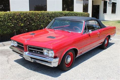 Sell Used 1964 Pontiac LeMans GTO Convertible 389 Tri Power 4 Speed In