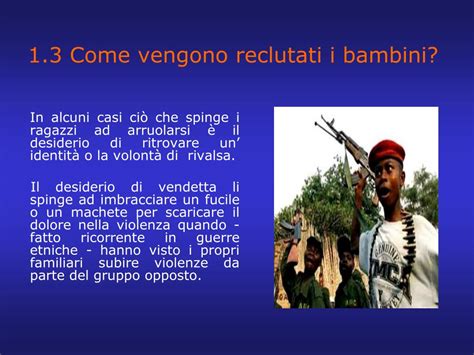 Ppt Diritti Violati Il Fenomeno Dei Bambini Soldato Operatori Di