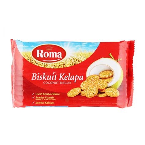 Roma Biskuit Kelapa Coconut Biscuit 300g Shopifull