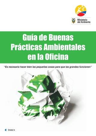 Guia De Buenas Practicas Ambientales Pdf