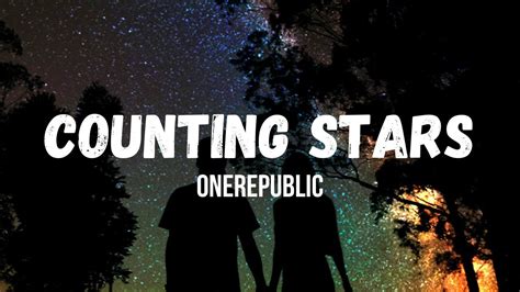 Counting Stars Onerepublic Lyrics Video Youtube