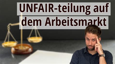 Unfairteilung Auf Dem Arbeitsmarkt Stellen Werden Nicht Besetzt Youtube