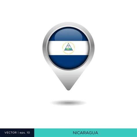 70 Nicaragua Map Pin Vector Images Depositphotos