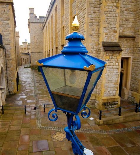 Blue Lampost Tower Of London Tower Of London Lampost Lamp Post