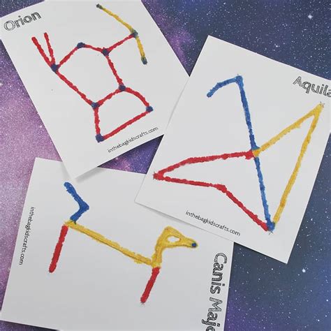 Sensory Constellation Activity for Kids (Free Printables) • In the Bag ...