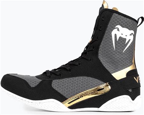 Buty Bokserskie Venum Elite Boxing Black/White/Gold - Ceny i opinie ...