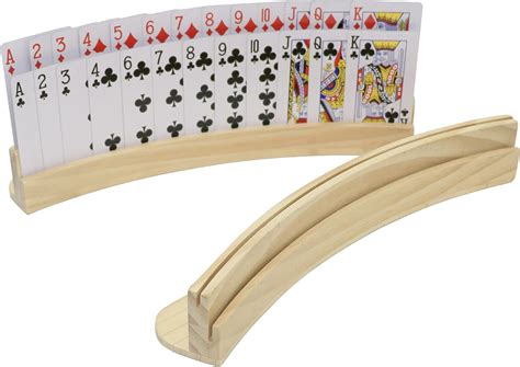 Amazon Plusvivo Set Of Curved Playing Cards Holders For Seniors