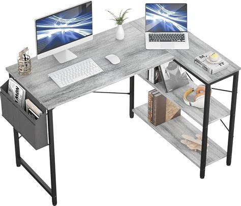 Homieasy Small L Shaped Computer Desk Inch L Shaped Corner Desk